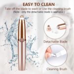 USB NEW Charger Design Eyebrow Trimmer for Women Electrical Eyebrow – Bild 6