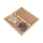 32pcs High-Grade Funny Folding Wooden Chess Set – Bild 4