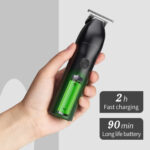 Ceramic Blade Electric Hair Clipper Men Barber Beard Trimmer – Bild 4