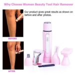 Electric Mini Facial Painless Hair Trimmer Multifunction Hair Removal – Bild 4