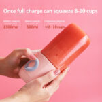 Mini Portable Blender USB Rechargeable 500ml Cup Bottle Electric – Bild 4