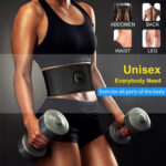 EMS Fitness Trainer Belt Waist Support Abdominal Muscle Stimulator – Bild 3