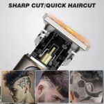 Men's Hair Clipper Waterproof Rechargeable Cordless Hair Beard Trimmer – Bild 5