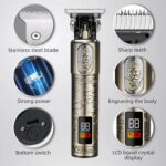 Men's Hair Clipper Waterproof Rechargeable Cordless Hair Beard Trimmer – Bild 3