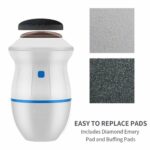 USB Electric Foot Grinder With 2 Grinding Heads – Bild 3