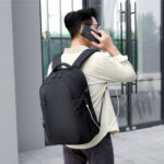 Men's Backpack Multifunction Waterproof Bag Male Large Capacity USB – Bild 4