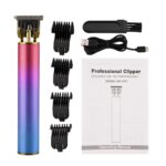 Electric Hair Clipper Cordless 0mm T-blade USB Rechargeable Hair – Bild 5