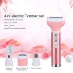 4 In 1 Epilator Female Eyebrow Trimmer Women Shaver Hair Removal Razor – Bild 3