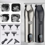 Ceramic Blade Electric Hair Clipper Men Barber Beard Trimmer – Bild 2