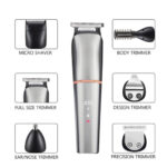 Waterproof Rechargeable Hair Clippers for Men Body Mustache Nose Hair – Bild 5