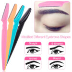 100PCS Eyebrow Shaper Portable Shaver Eye Brow Trimmer Shaping – Bild 2