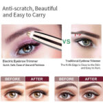 Rechargeable Electric Eyebrow Trimmer For Eyebrows  Women's Shaver – Bild 4