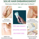 Women Electric Epilator Face Female Shaver Facial & Body Hair Removal – Bild 2