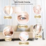Rechargeable Electric Eyebrow Trimmer For Eyebrows  Women's Shaver – Bild 3