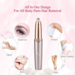 USB Rechargeable 3D Arch Blade Lady Shaver Circular Arc Cutter LED – Bild 2