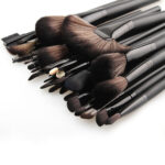 Professional 32pcs Black Makeup Brushes Set Powder Blusher Contour – Bild 4