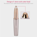 USB Rechargeable 3D Arch Blade Lady Shaver Circular Arc Cutter LED – Bild 5