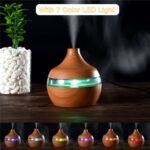 300ml USB Electric Ultrasonic Aromatherapy Air Humidifier Wood Grain 7 – Bild 6