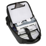 Business Backpack For Men Portable USB Charging Bag Waterproof Oxford – Bild 3