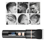 Portable Electric Hair Clipper Rechargeable Trimmer Titanium Ceramic – Bild 2