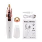 2 In 1 Electric Eyebrow Trimmer Female Women Epilator Eye Brow Lip – Bild 6