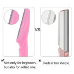 100PCS Eyebrow Shaper Portable Shaver Eye Brow Trimmer Shaping – Bild 3