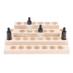 4 Layer 30 Hole Wood Essential Oil Tray Handmade
