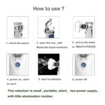 Portable Nebulizer Handheld Nebulizer For Home Daily Use Machine – Bild 6