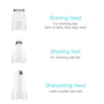 3 In 1 Professional Pet Cat Dog Hair Trimmer Rechargeable Electric – Bild 3