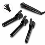 3 in 1 Professional Curling Iron and Wand Set - 0.3 to 1.25 Inch – Bild 3