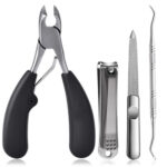 Black Toe Nail Clippers Nail Correction Thick Nails Ingrown Toenails