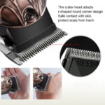 Professional Barber Hair Clippers Home Hair cutting Machine with LCD – Bild 2