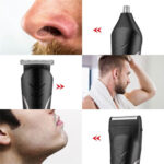 3 In 1 Professional Hair Trimmer Men's Hair Clipper Rechargeable Nose – Bild 2