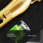 Barber All Metal Hair Clipper Rechargeable Electric Professional Blade – Bild 3