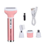 4 In 1 Epilator Female Eyebrow Trimmer Women Shaver Hair Removal Razor