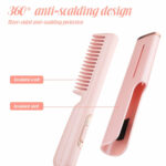 2 In 1 Hair Straightener Fast Heat Hairdressing Comb – Bild 3