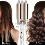 22MM/25MM Hair Curling Iron Three-tube Stable Home Styling Tool – Bild 3