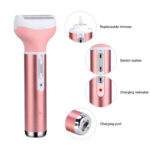 4 In 1 Epilator Female Eyebrow Trimmer Women Shaver Hair Removal Razor – Bild 5