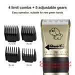 Electric Hair Clipper For Pet Hair Cutting Low Noise Ceramic Blade – Bild 3