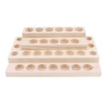 4 Layer 30 Hole Wood Essential Oil Tray Handmade – Bild 3