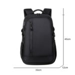 Men's Backpack Multifunction Waterproof Bag Male Large Capacity USB – Bild 2