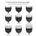Bald Head Hair Clipper Shortcut Self-Haircut Kit Hair Trimmer Cordless – Bild 2