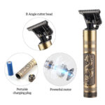 Mini Hair Clipper Electric Hair Trimmer for Travel Use in Low Noise El – Bild 4