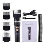 Electric Hair Clipper Usb Hair Trimmer Titanium Ceramic Blade Men Kids