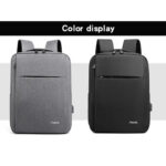 Business Mens Backpack USB Charging Waterproof Bag Multifunction – Bild 3
