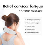 Electric Pulse Back and Neck Massager Far Infrared Heating Pain Relief – Bild 6