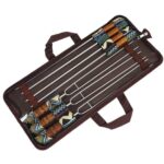 7 Piece Stainless Steel BBQ Barbecue Fork For Home Outdoor – Bild 3