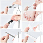 22 in 1 Stainless Steel Professional Pedicure Tools – Bild 4