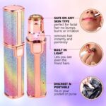 2 In 1 Electric Eyebrow Epilator Mini USB Rechargeable Face Lips Hair – Bild 2