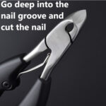 Black Toe Nail Clippers Nail Correction Thick Nails Ingrown Toenails – Bild 3